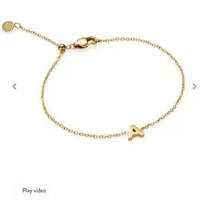 Abbott Lyon Jewelry Mini Initial Bracelet E Poshmark